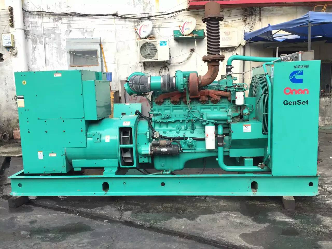 武山租赁发电机-柴油发电机不正常冒烟的原因